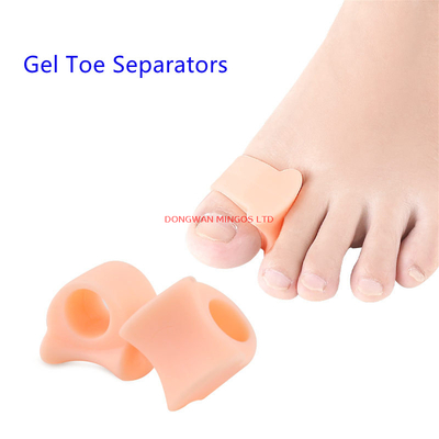  Gel Toe Separators for Overlapping Toes, Bunions, Big Toe Alignment, Corrector and Spacer 